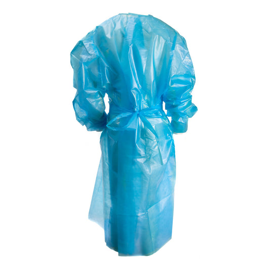 GOWN, CHEMO FULL BCK HOOK&LOOPCLSR AAMI 2 2XLG (10/BG 3BG/C