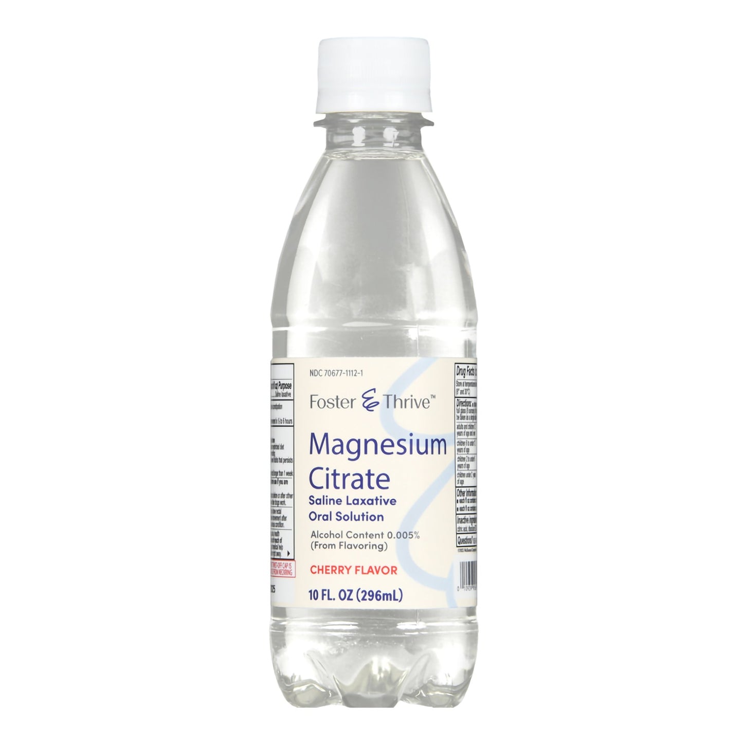 Foster & Thrive™ Magnesium Citrate Saline Laxative Oral Solution Cherry, 10 oz.