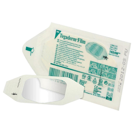 DRESSING, TEGADERM W/WINDOW 2 3/8X2 3/4 (100BX 4BX 3M
