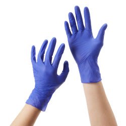 McKesson Confiderm 3.0 Nitrile Exam Gloves X-Large NonSterile Blue Textured Fingertips Chemo Tested 230 per Box