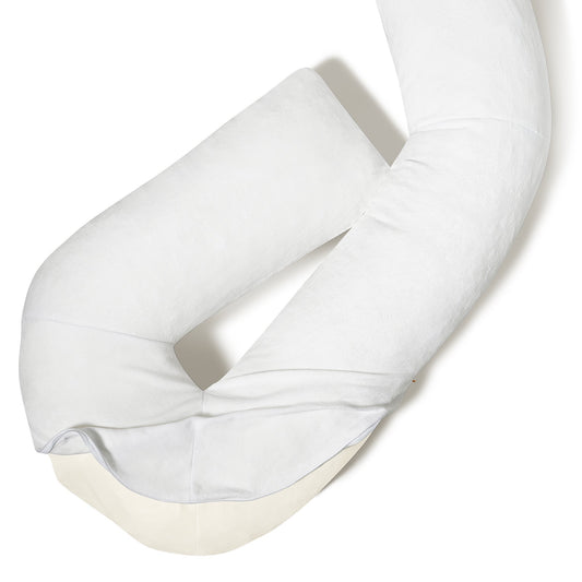 MedCline Therapeutic Body Pillowcase, White, Medium/Large