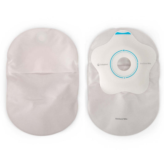 SenSura® Mio Convex Flip 1-Piece Closed End Ostomy Pouch, 40mm Stoma