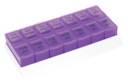 Apex-Carex 7-Day Two-Dose Pill Organizer