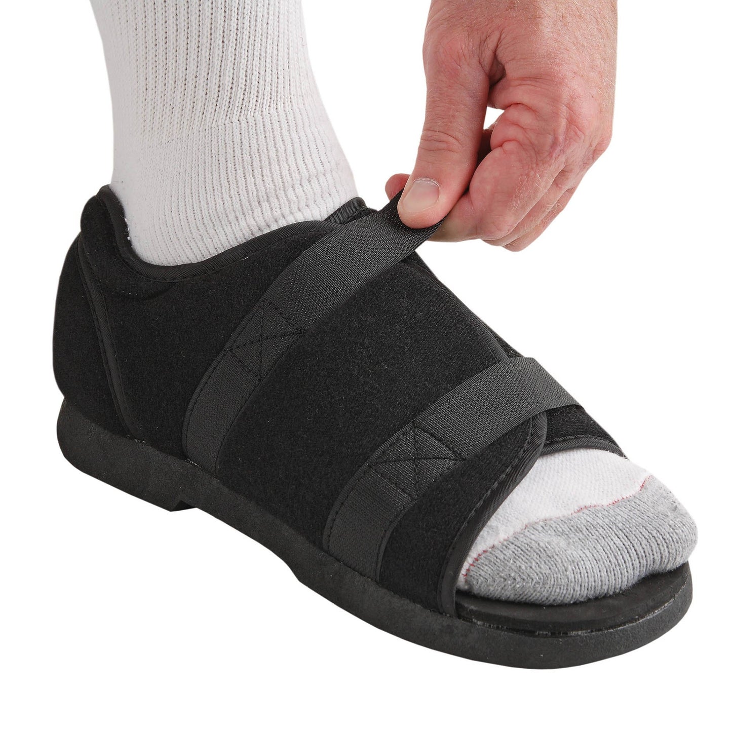 SHOE, POST OP SOFT TOP WOMENS LG