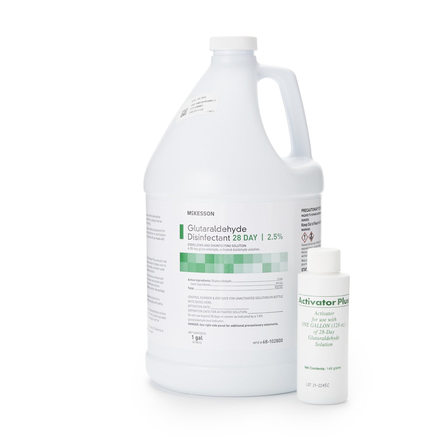 McKesson Glutaraldehyde High Level Disinfectant, 1-gallon Jug