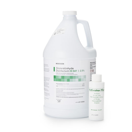 McKesson Glutaraldehyde High Level Disinfectant, 1-gallon Jug