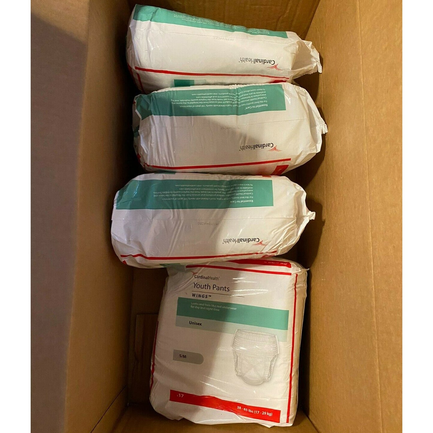 Curity™ Youth Pants, Unisex, Disposable, Tear Away Seams