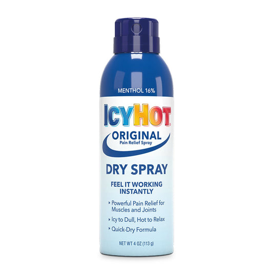ICY HOT, SPRY DRY MEDICATED 4OZ