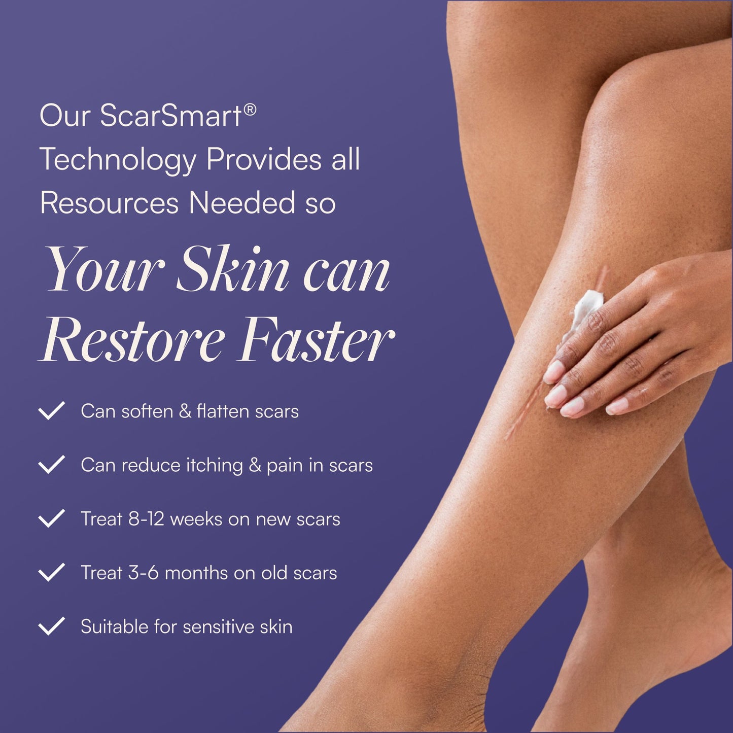 Scar Treatment Skintensive 1.5 oz. Tube Unscented Gel