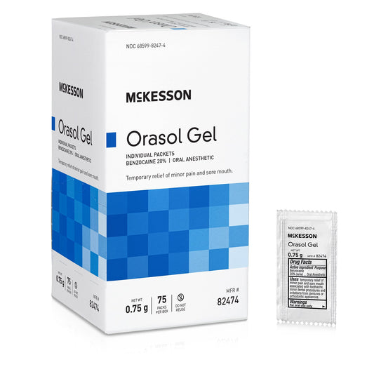 ORASOL, GEL 20% BENZOL 0.9GM (75/BX)