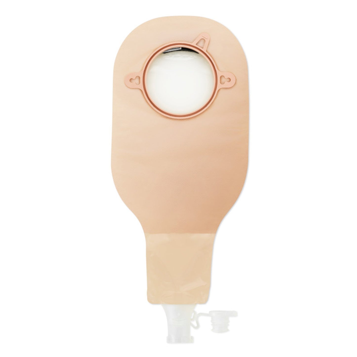 New Image™ Two-Piece High Output Ostomy Pouch, 57mm Flange, Red Match
