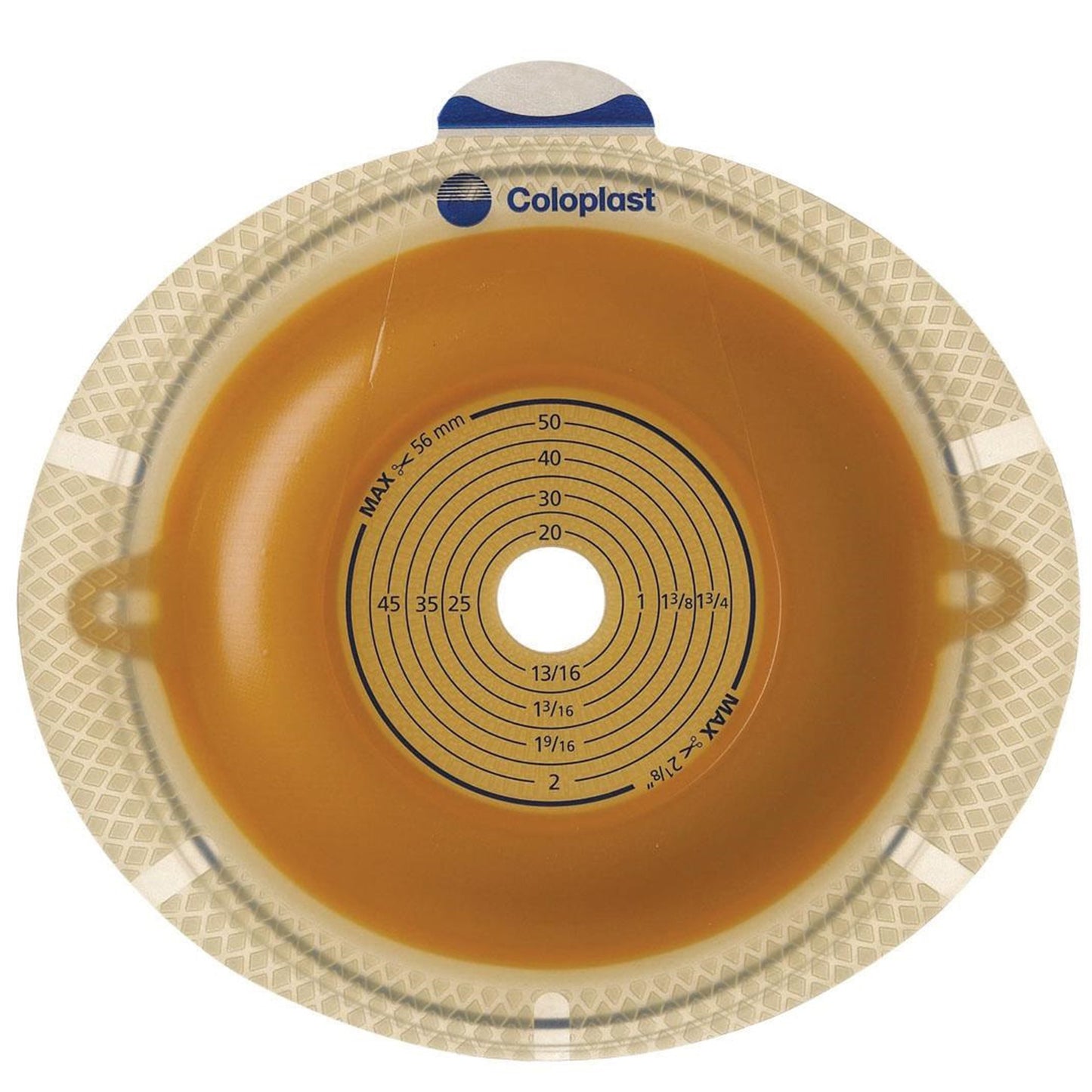 SenSura® Flex Convex Light Barrier, 25 mm Stoma Opening, Red Match