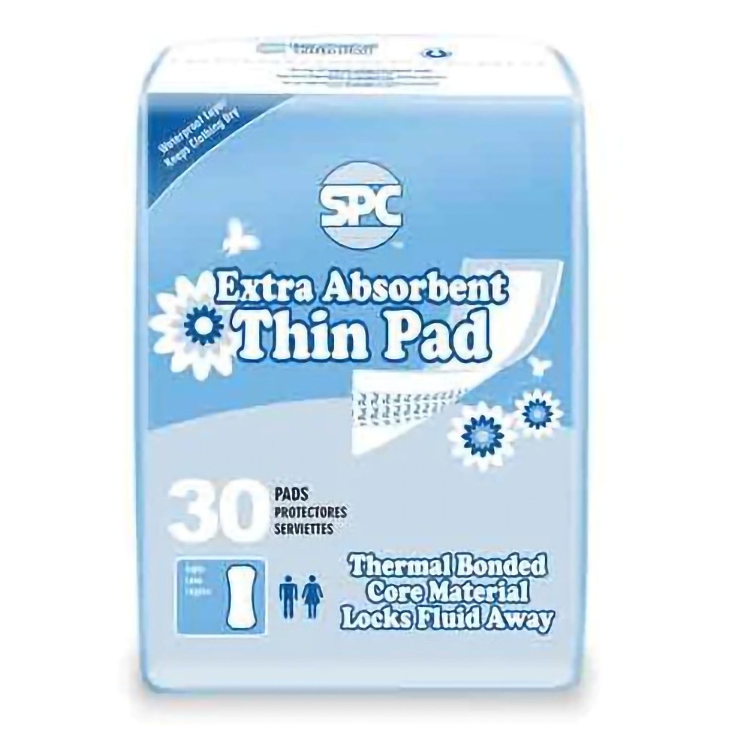SPC Incontinence Liner, 12 Inch Length
