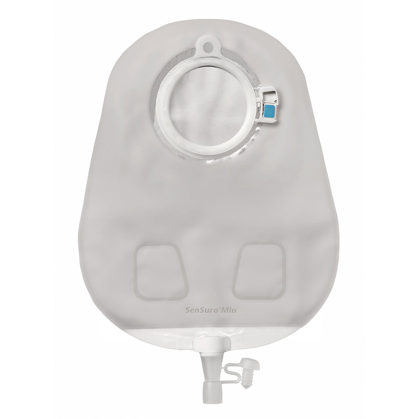 SenSura® Mio Click 2-Piece Transparent Urostomy Pouch, Green Match