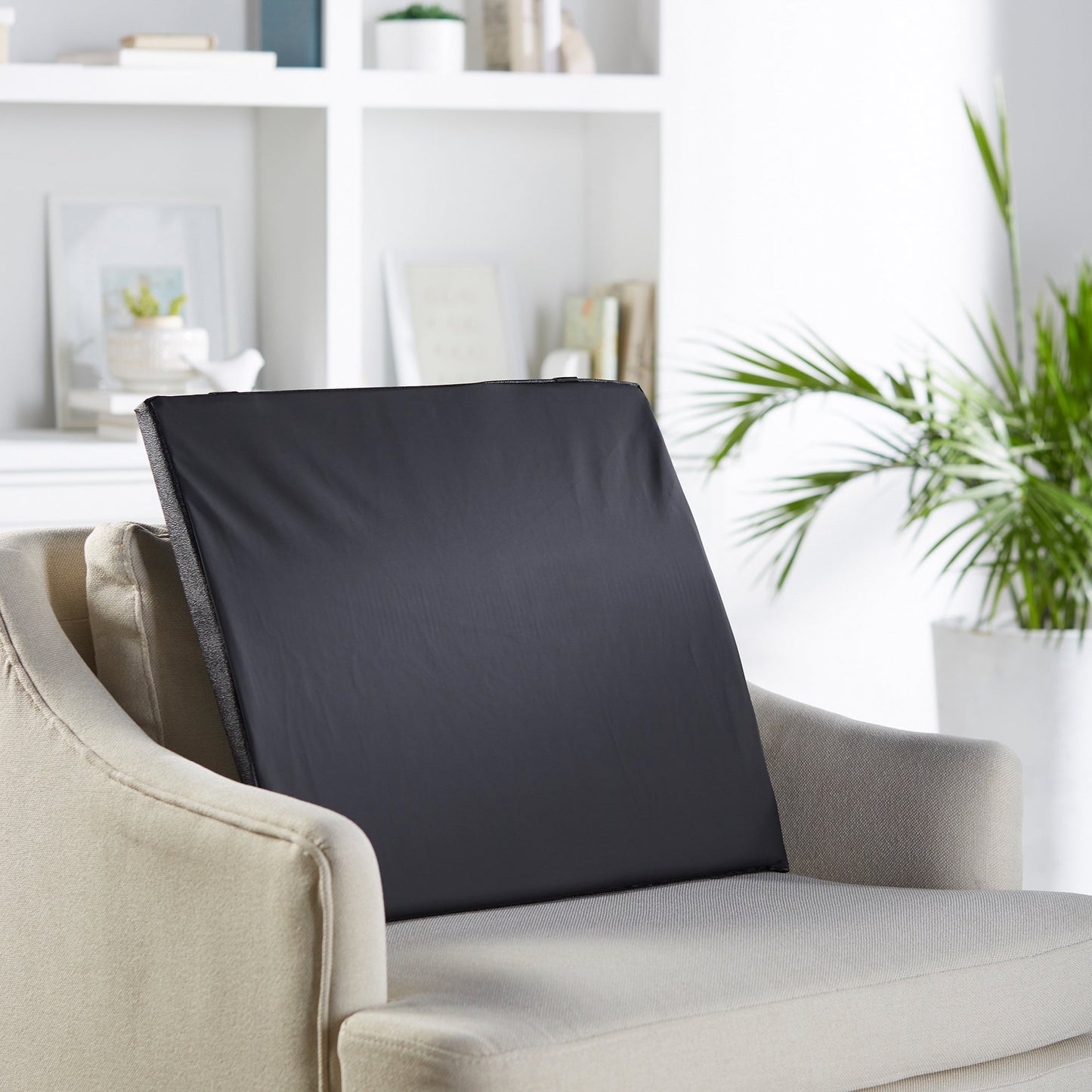 CUSHION, BACK W/LUMBAR SUPP 22"X19" (4/CS)