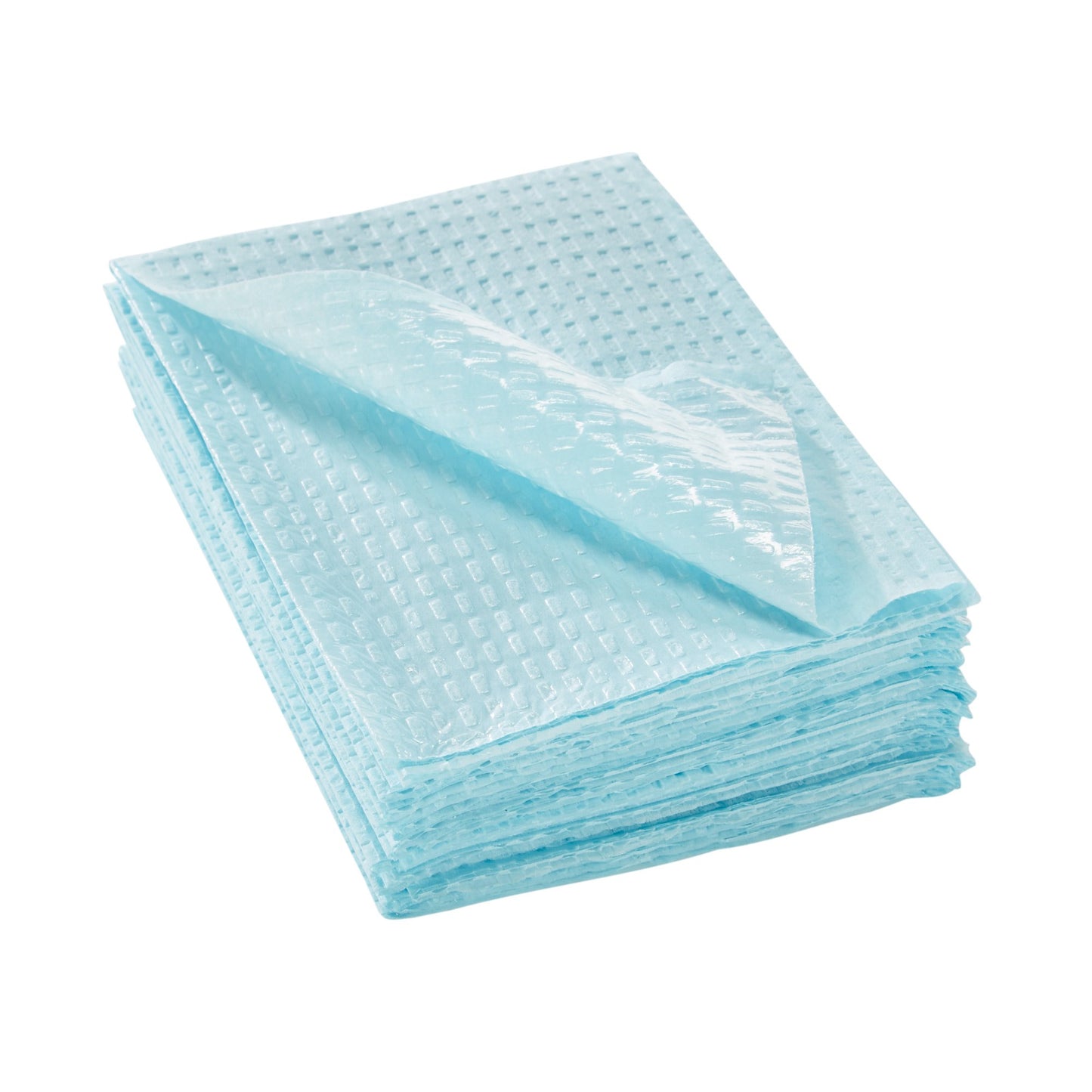 TOWEL, PRO 2PLY/POLY BLU 13X18(500/CS)