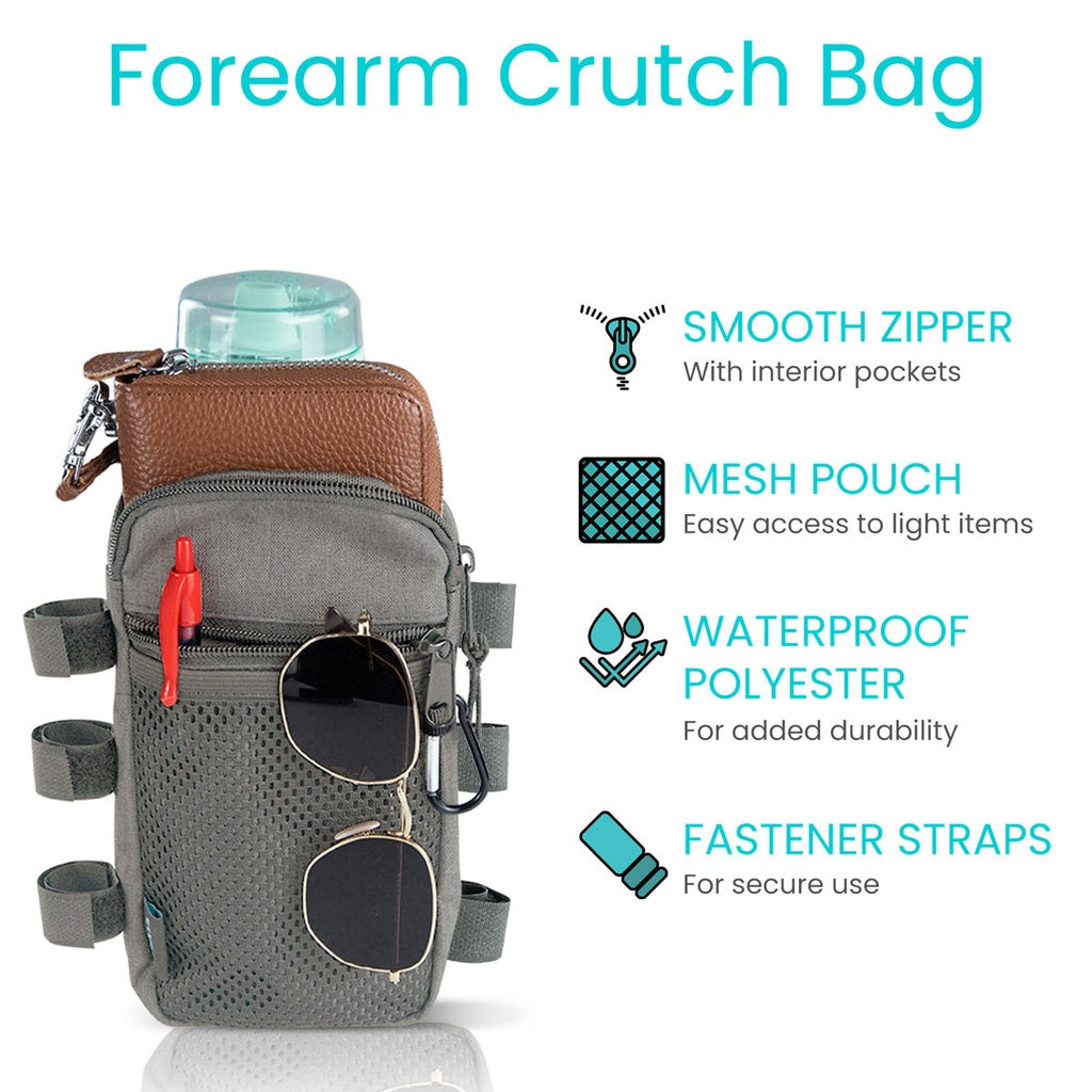 Vive Multi-Purpose Cane and Crutch Accessory Bag