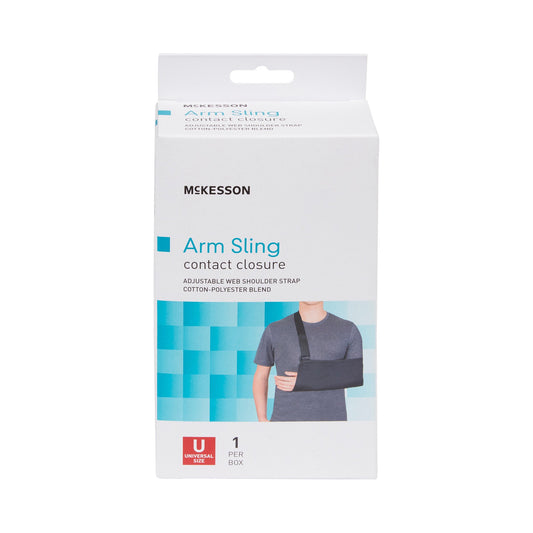 Arm Sling McKesson D-Ring / Hook and Loop Strap Closure One Size Fits Most