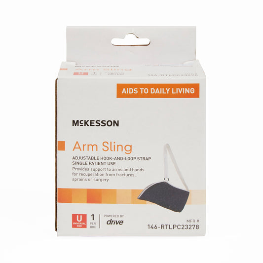 Arm Sling McKesson D-Ring / Hook and Loop Strap Closure One Size Fits Most