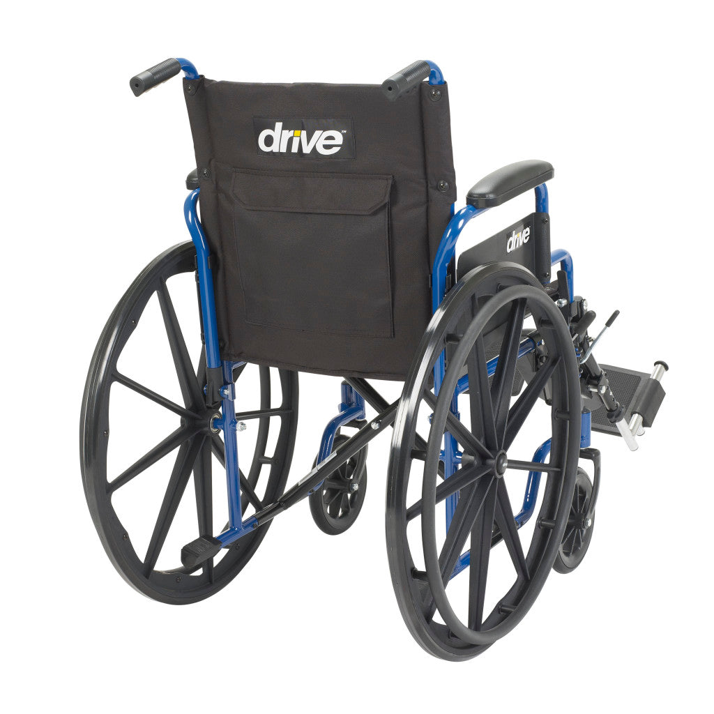 Drive Medical Blue Streak Wheelchair 300 lbs