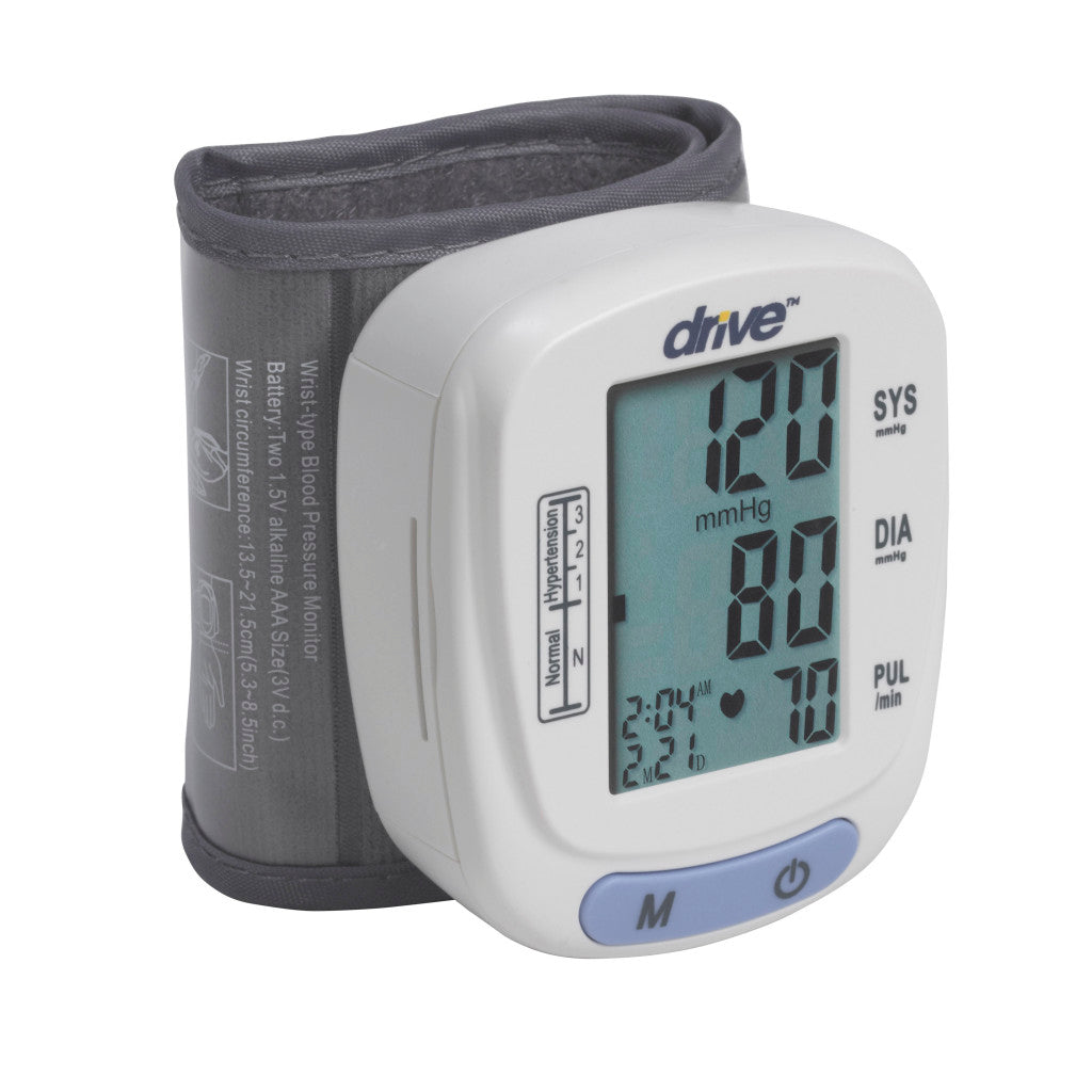 Drive Medical BP3200 Automatic Wrist Blood Pressure Monitor