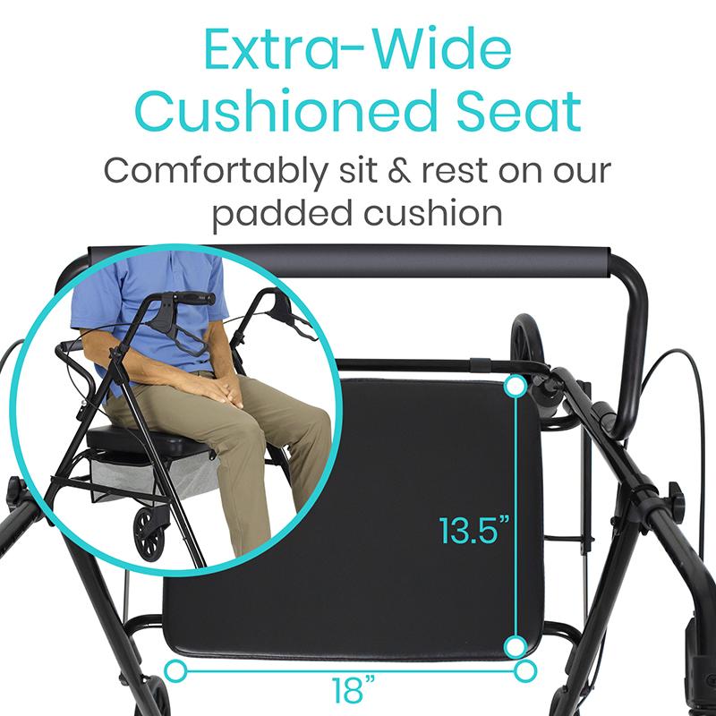 Vive Bariatric Rollator