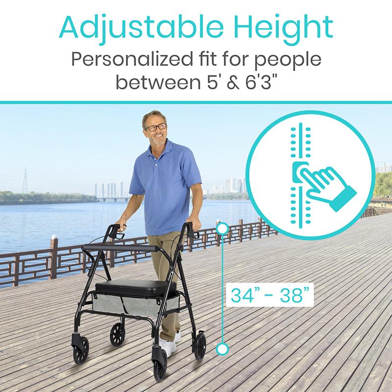 Vive Bariatric Rollator