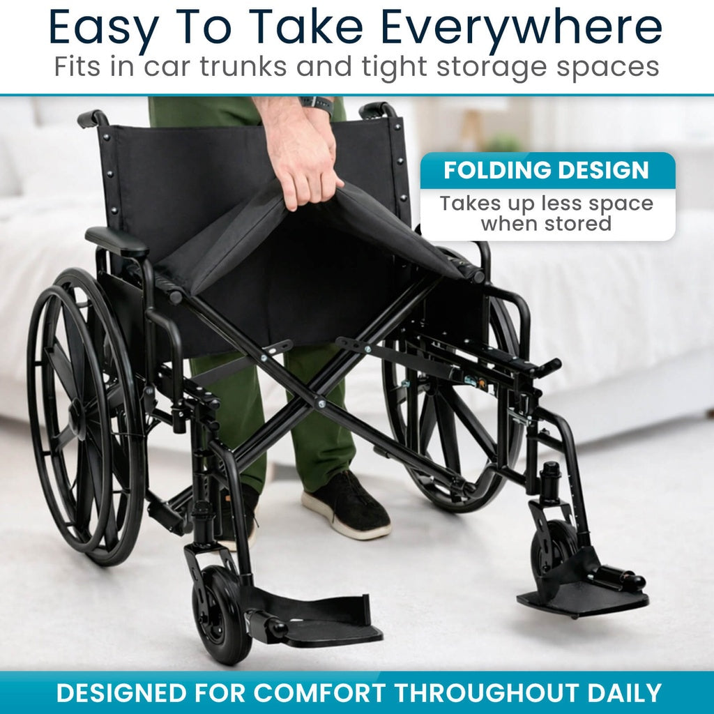 Vive Health Bariatric Wheelchair 700 lbs
