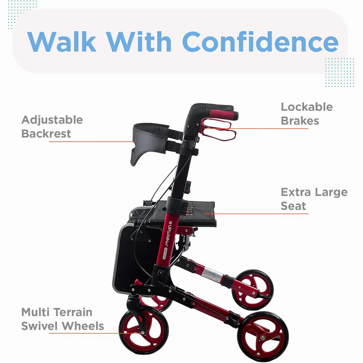 Upwalker Breeze Rollator