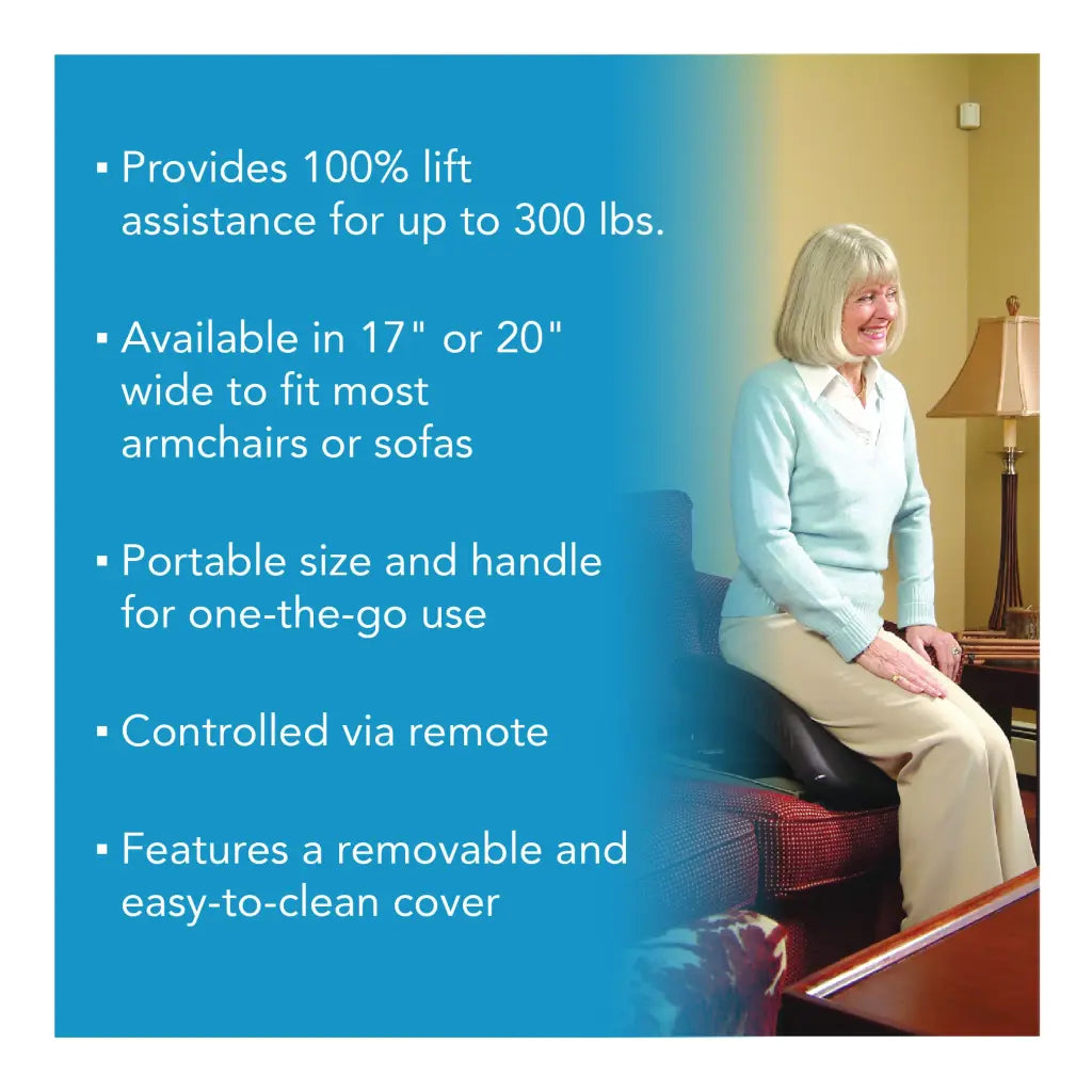 Drive Medical Uplift Premium Power Seat 20" Wide