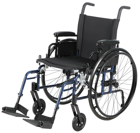 Costcare Galaxy Ultralight Wheelchair CLF 20" with Elevating Legrests