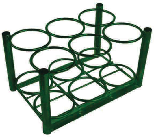 M6 Cylinder Rack, 6 cyl. capacity