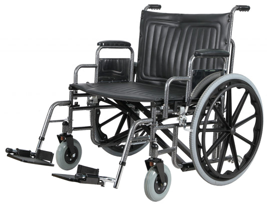 Costcare Millenium Bariatric Wheelchair CXD 32" with Elevating Legrests