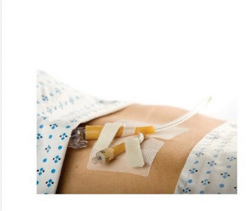 Catheter Holder Cath-Secure Dual Tab® 3 Inch Wrap Tabs x 3 Inch Wide Base