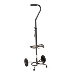 Dual E Cylinder Cart, powder- coated