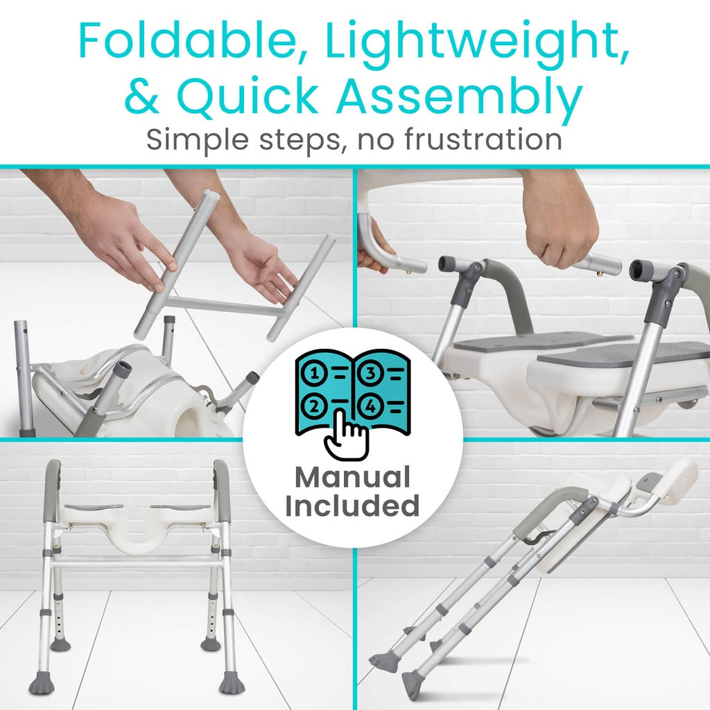 Vive Health EasyRinse Shower Chair