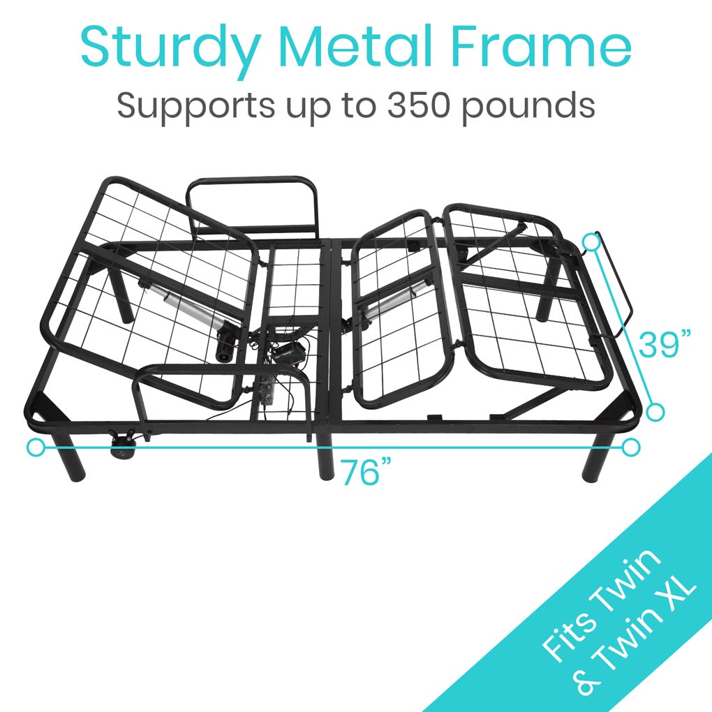 Vive Health Electric Bed Frame Twin