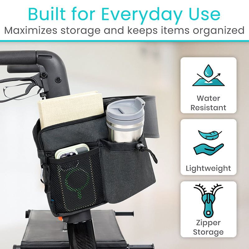 Vive Health Ergonomic Rollator Bag