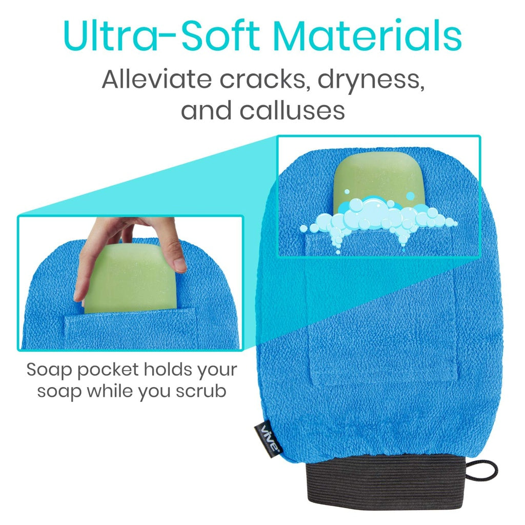 Vive Health Exfoliating Gloves