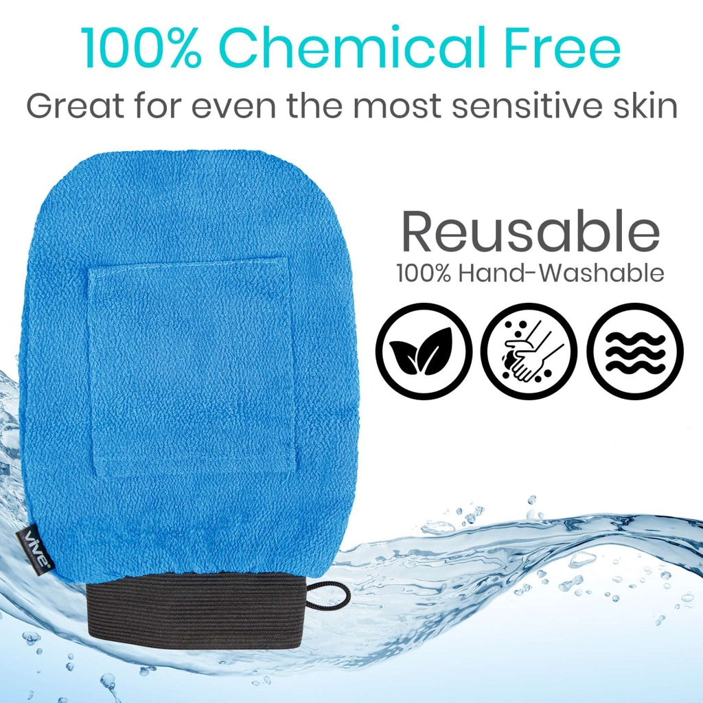 Vive Health Exfoliating Gloves