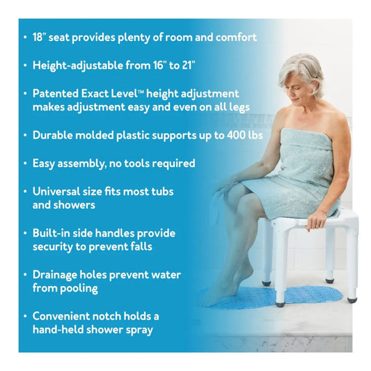 Drive Medical Universal Bath Seat without Back