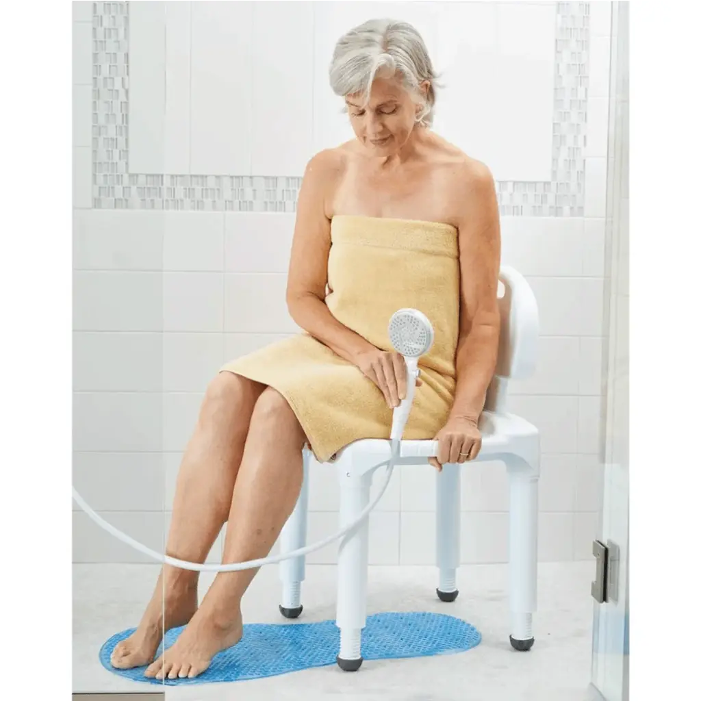 Carex Universal Bath Bench with Back