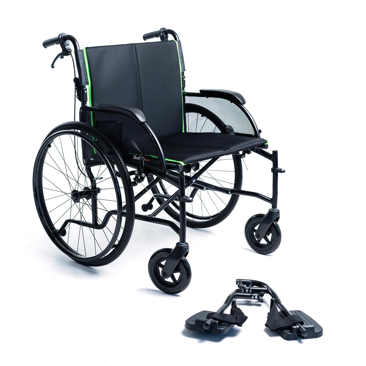 Feather Heavy Duty 22" Manual Wheelchair