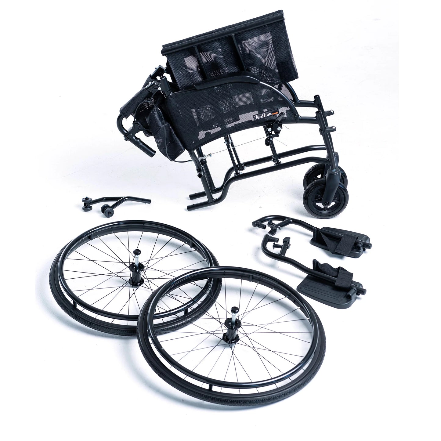 Feather Heavy Duty 22" Manual Wheelchair