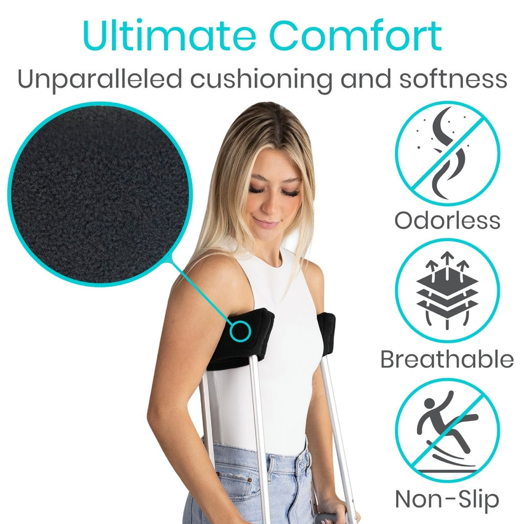 Vive Fleece Crutch Pad Cushion