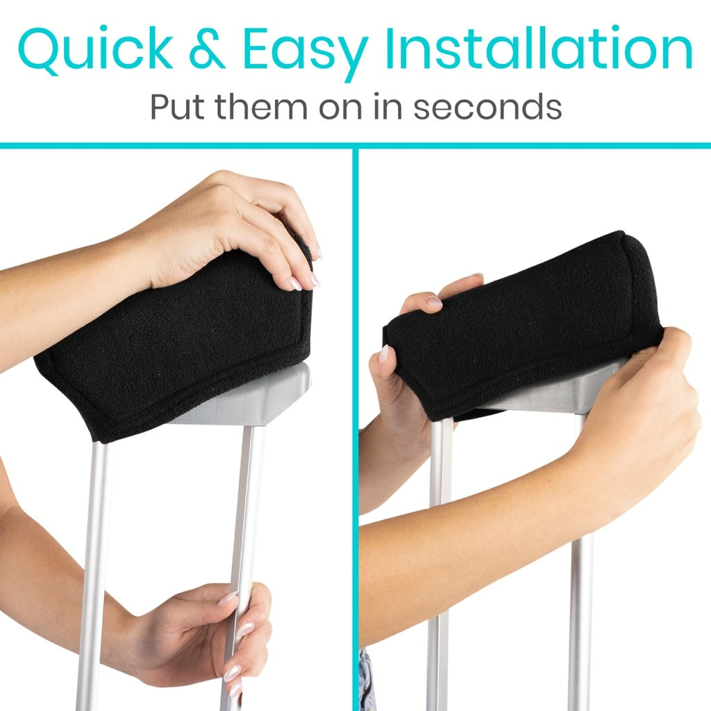 Vive Fleece Crutch Pad Cushion