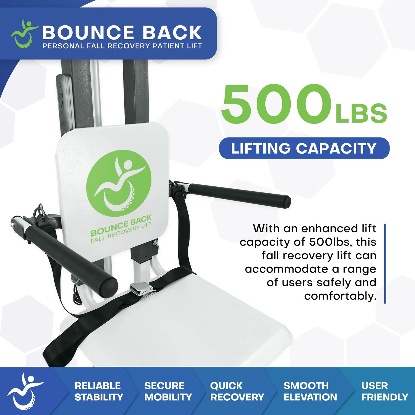 Bounce Back Fall Recovery Patient Lift