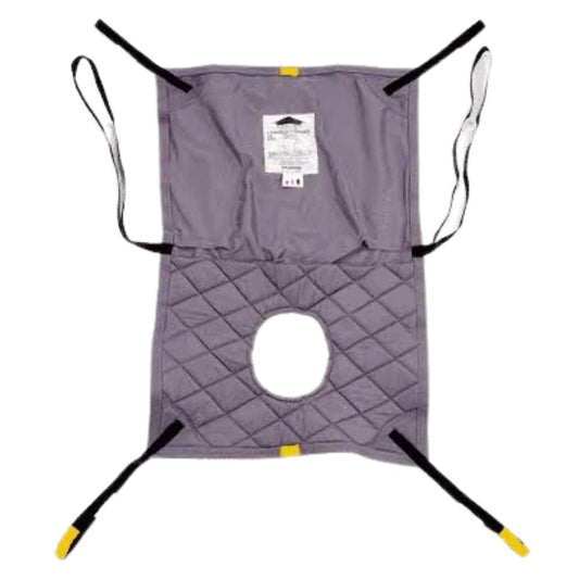Hoyer Professional Long Seat Mesh Commode loop style sling, 500 lbs.
