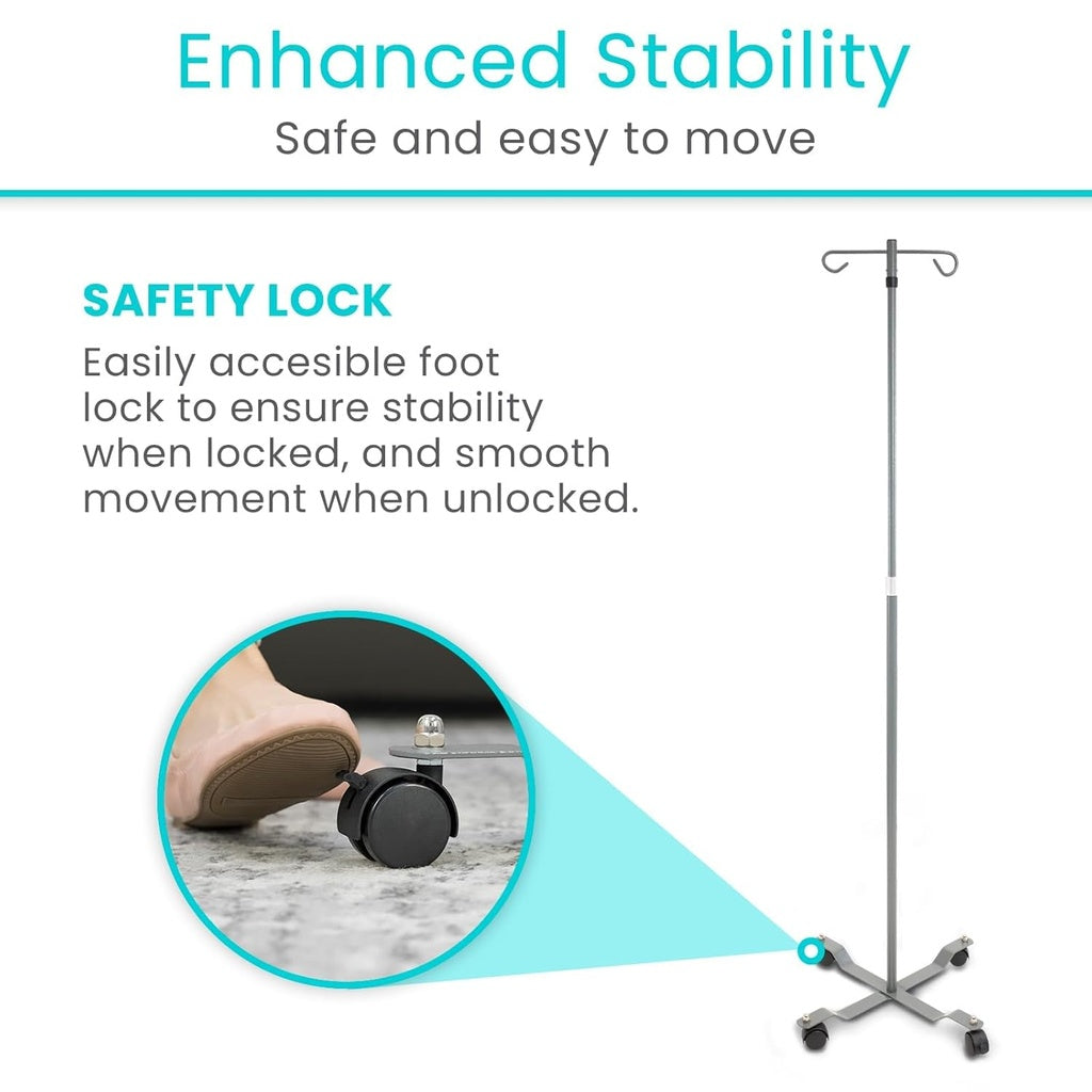 Vive Health IV Pole 4 Pack