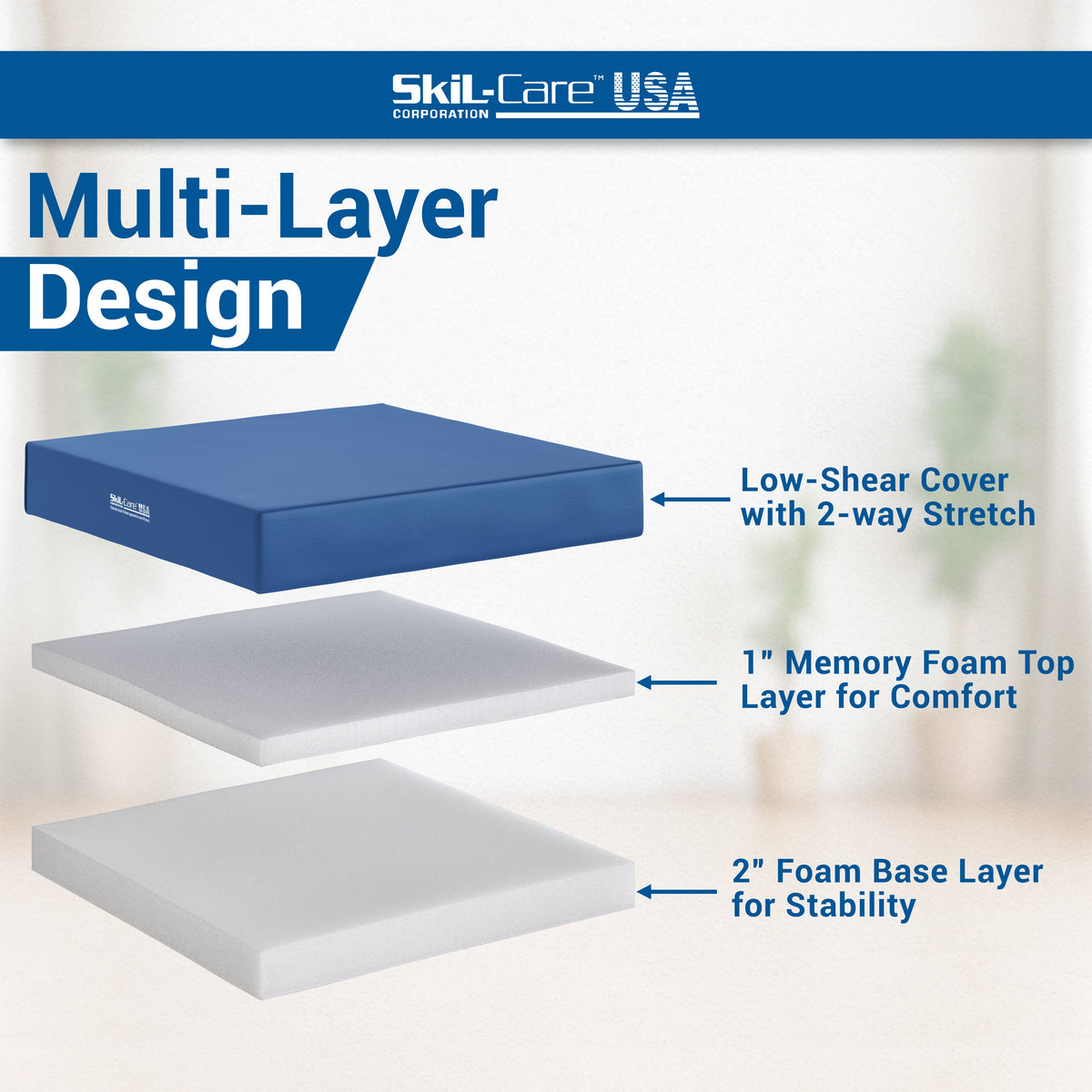 Skil-Care Basic Foam Cushion